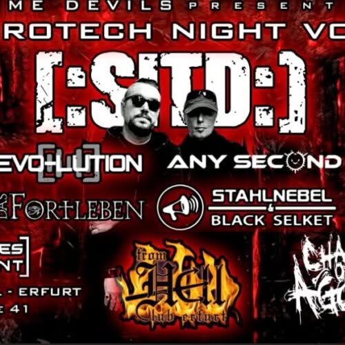 Flyer Aggrotech Night Vol. 2 – 16.01.2027, Club From Hell Erfurt